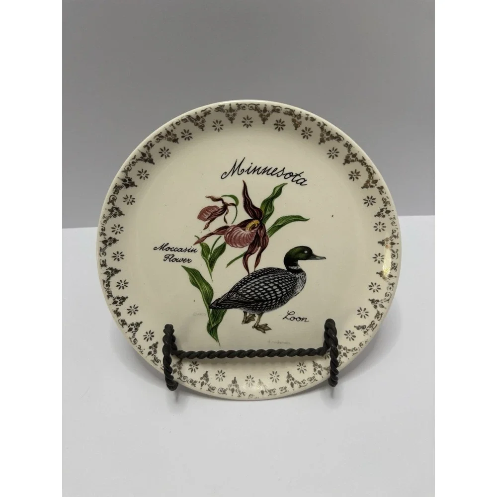 Mallard Duck Wall‎ Plate Decor Minnesota Cottage Core Cabin